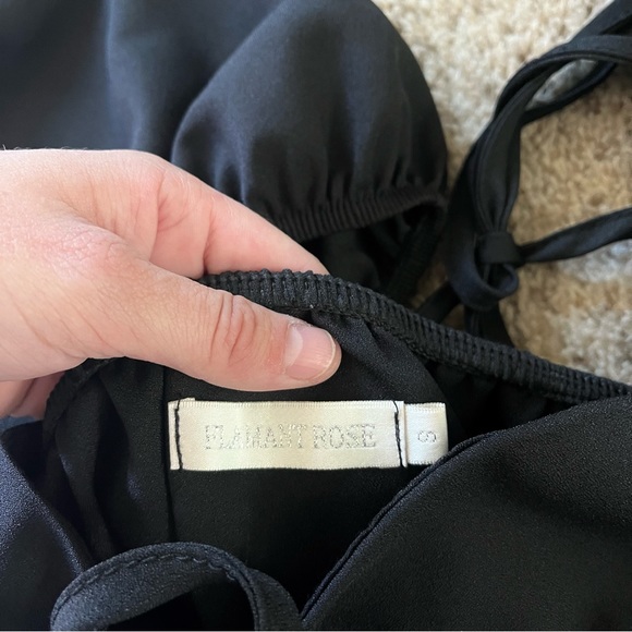 Black Ruffle Dress - NWOT - Picture 7 of 7